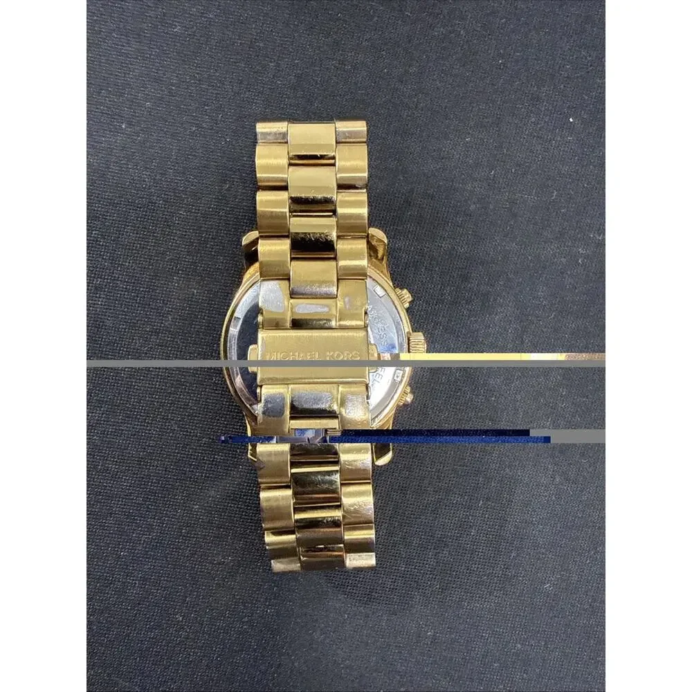 MICHAEL KORS RUNWAY MK-5055 WOMENS NEW BATTERY 5.75-6” BAND 38mm CASE (B30)